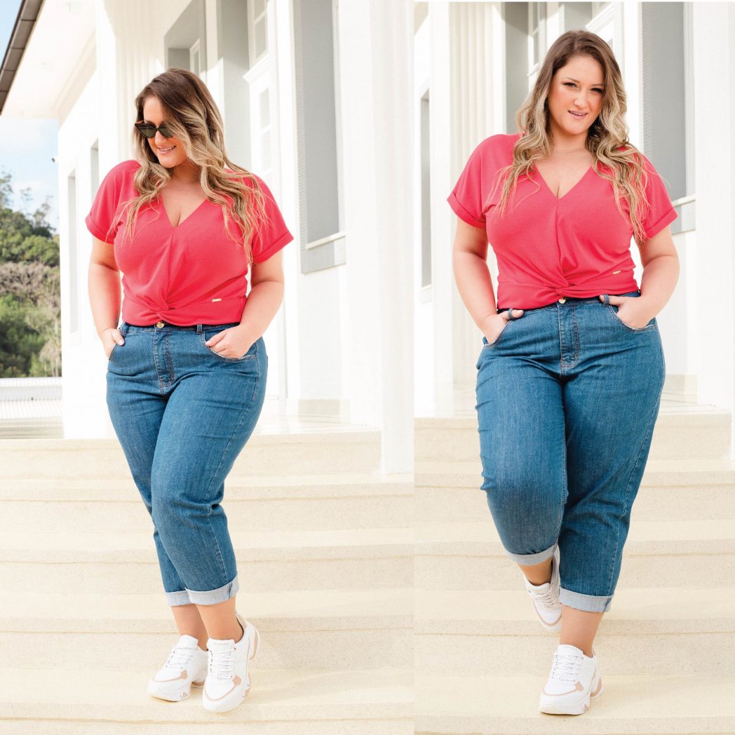 Mom Jeans: A calça da vez, tenha uma para chamar de sua! - Extensão Plus  Size